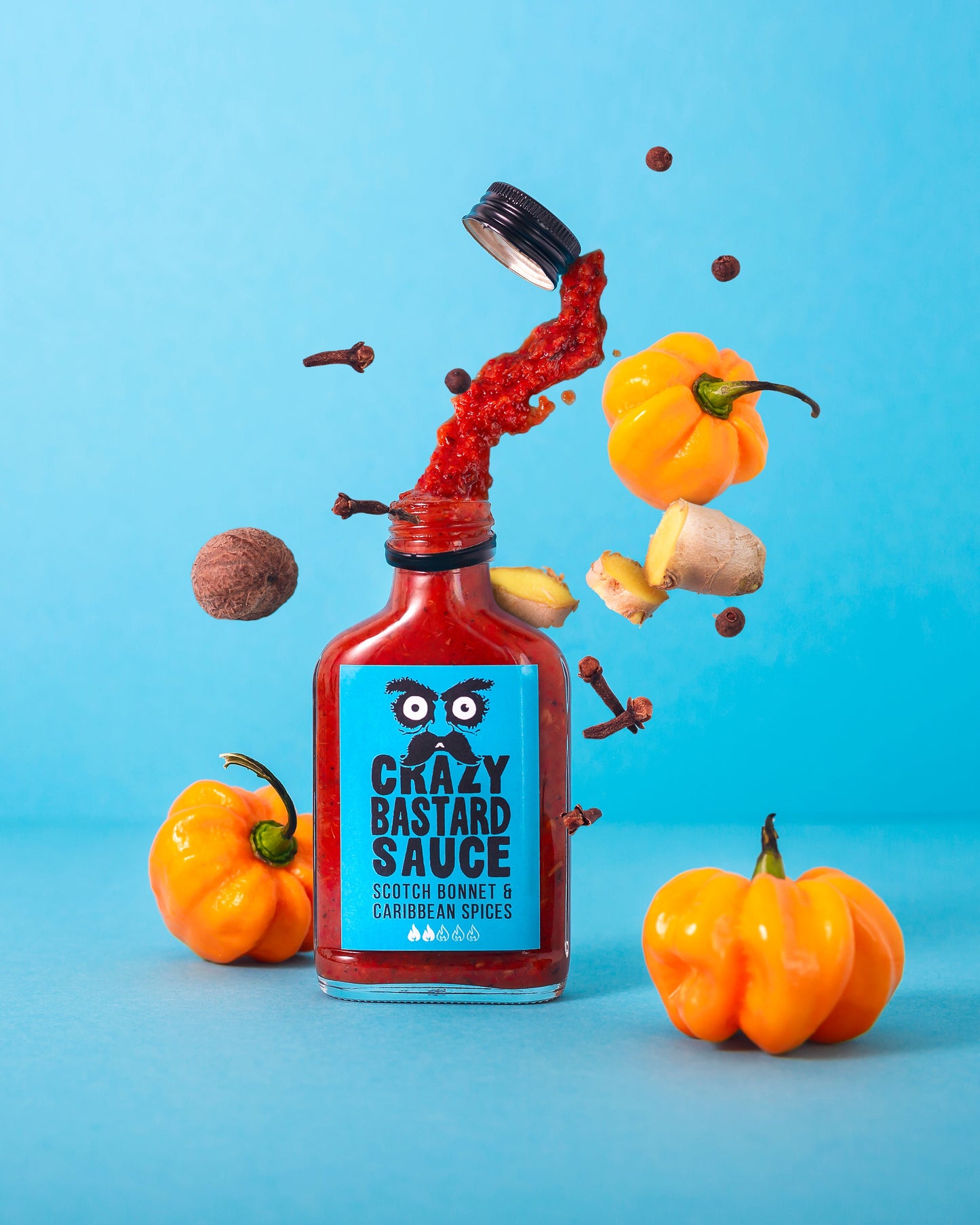 SCOTCH BONNET & CARIBBEAN SPICES HOT SAUCE