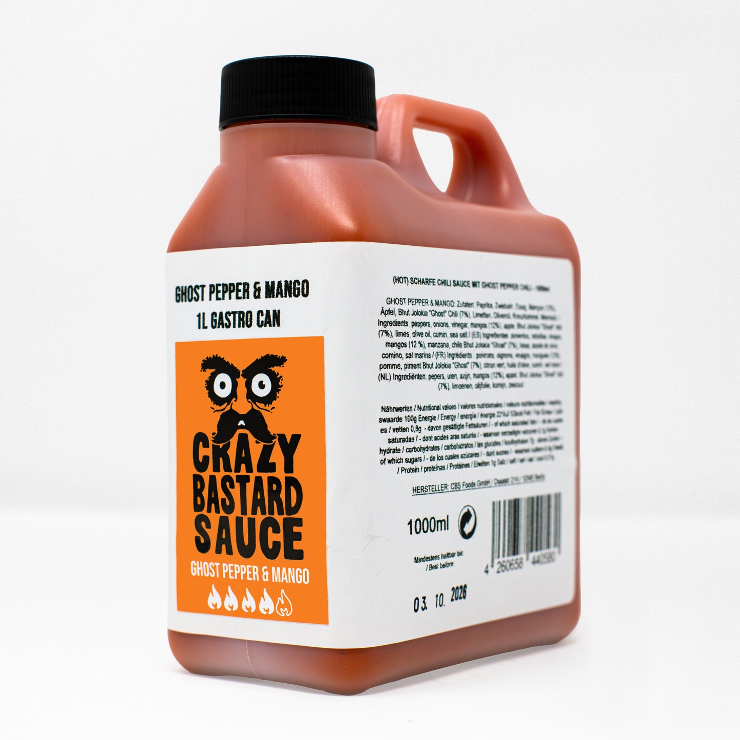 GHOST PEPPER & MANGO HOT SAUCE