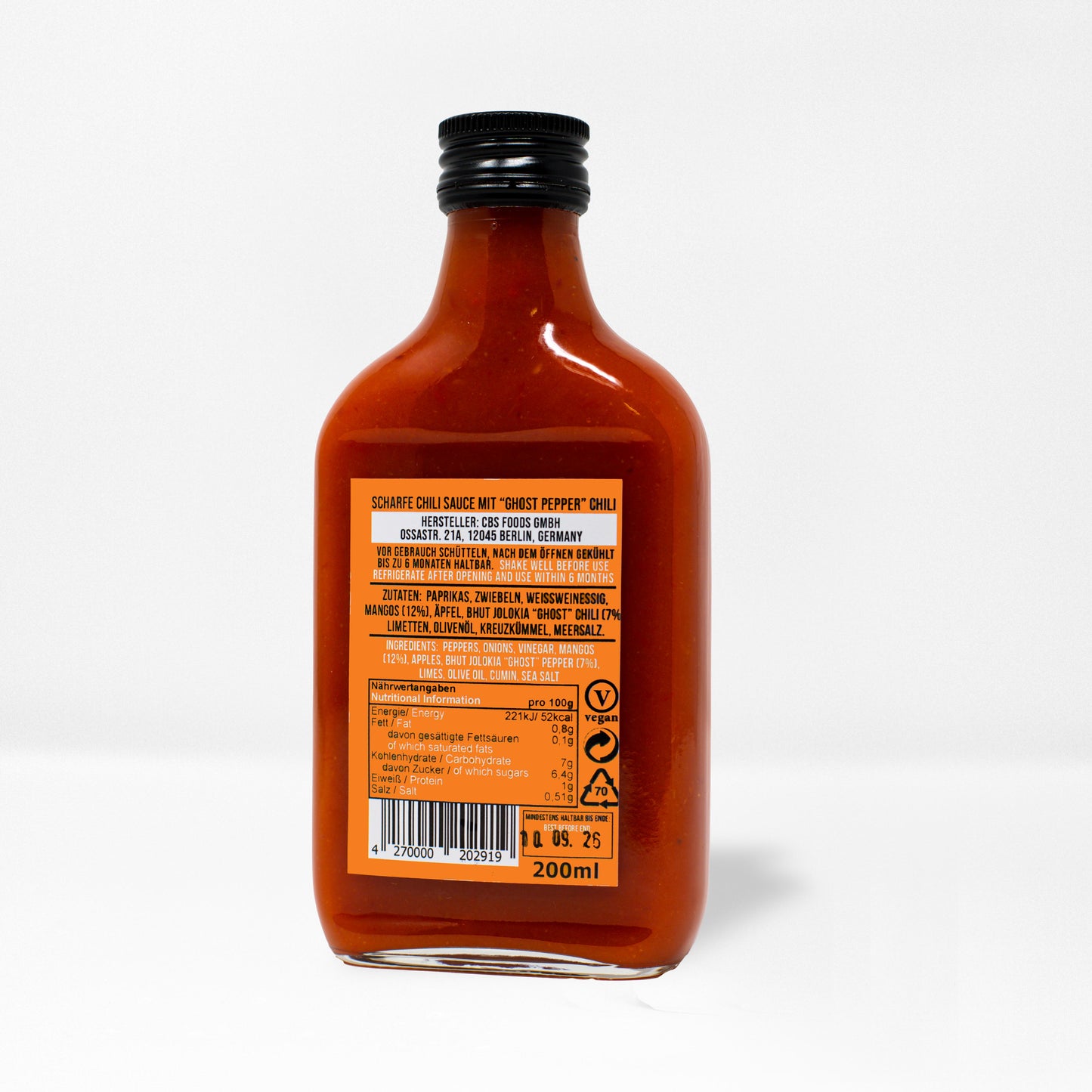 GHOST PEPPER & MANGO HOT SAUCE