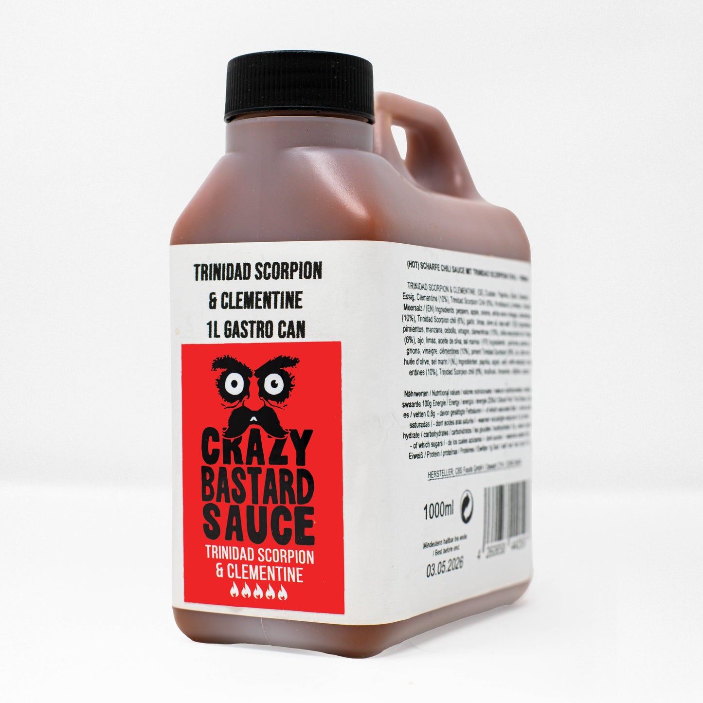 TRINIDAD SCORPION & CLEMENTINE HOT SAUCE