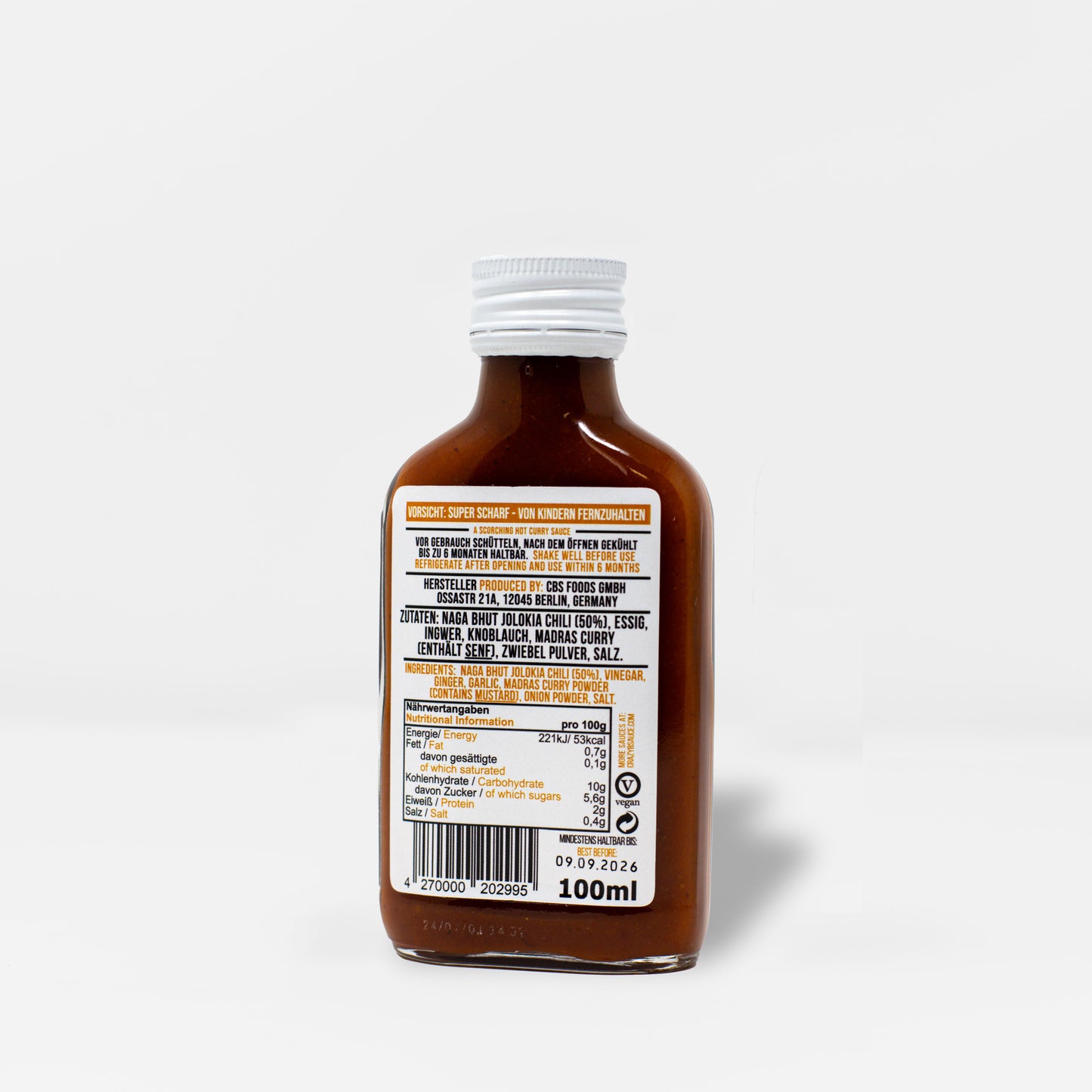 SUPERHOT NAGA FERMENTED CHILI SAUCE