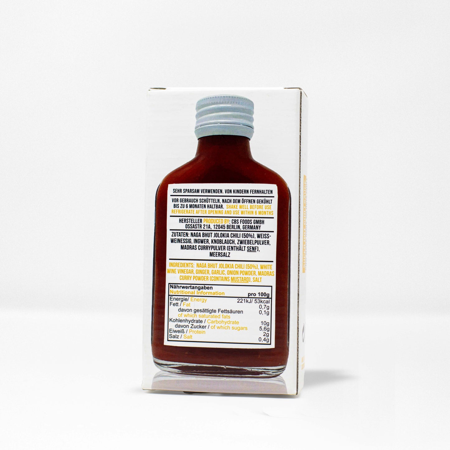 SUPERHOT NAGA FERMENTED CHILI SAUCE