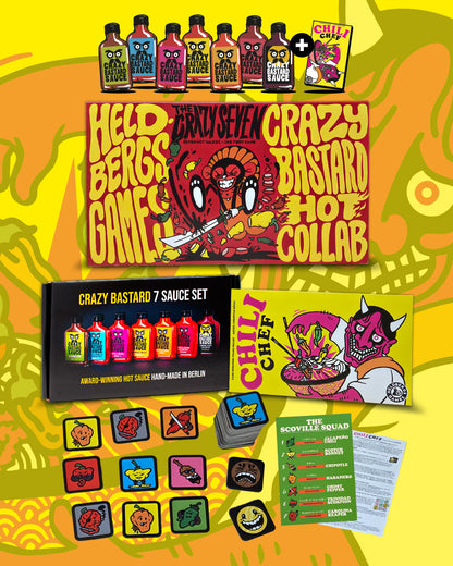 The Crazy Seven - 7 Sauce Fun Pack