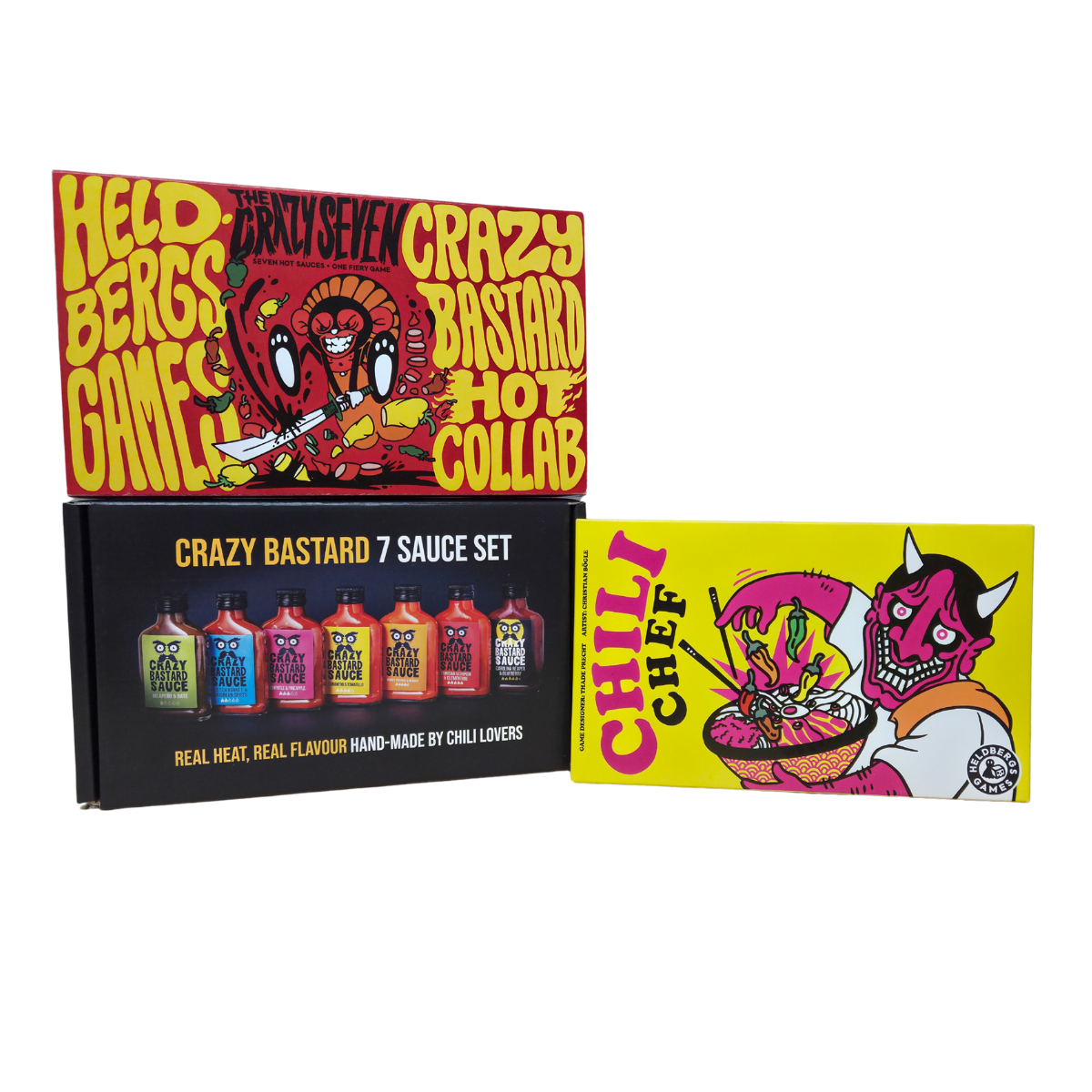 The Crazy Seven - 7 Sauce Fun Pack